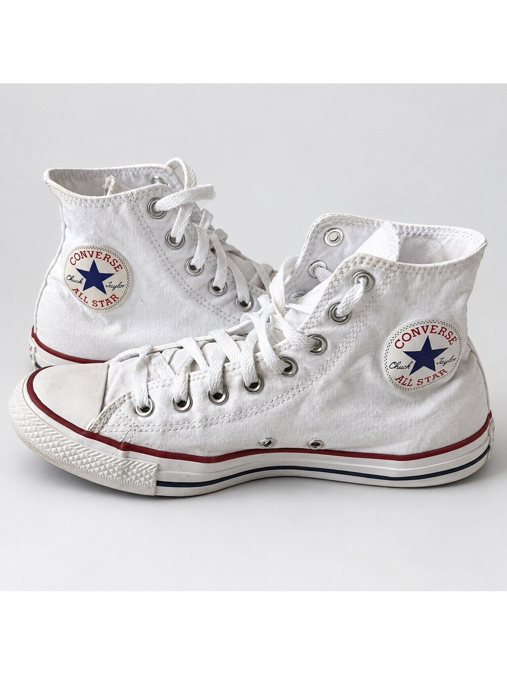 Converse Chuck Taylor All Star High Top White Mens 9 Womens 11 M7650